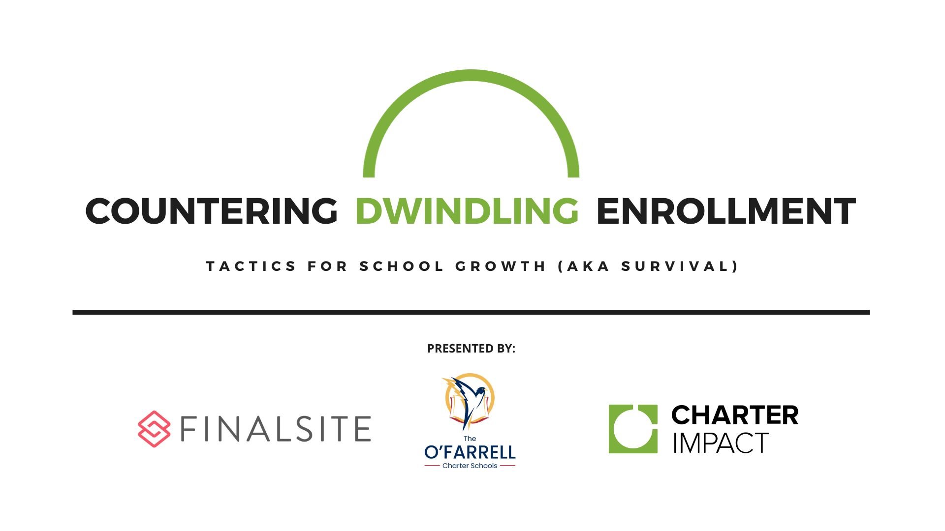 Countering Dwindling Enrollment