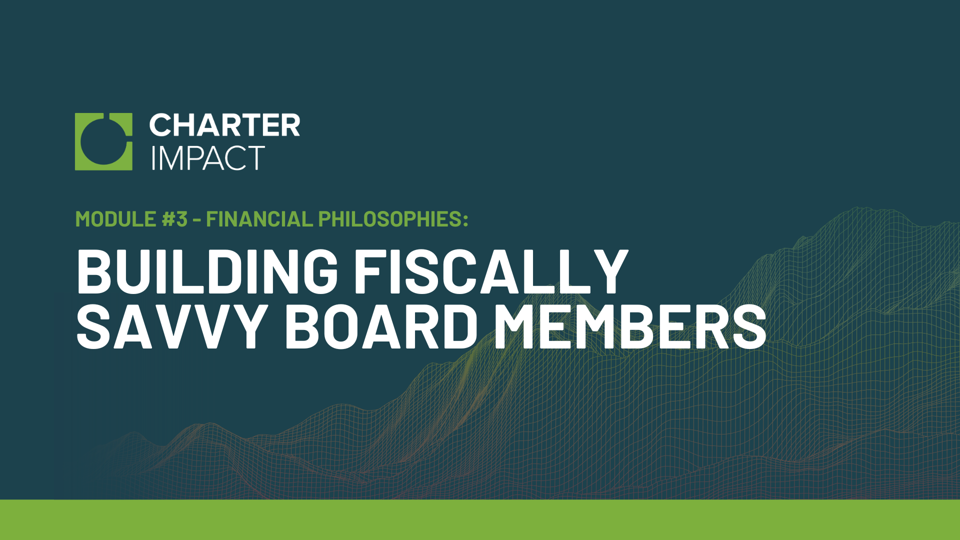 Module #3 - Financial Philosophies